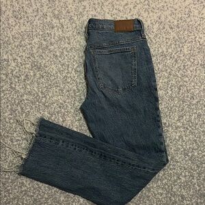 Madewell Blue The Mid-Rise Perfect Vintage Jeans 27 T